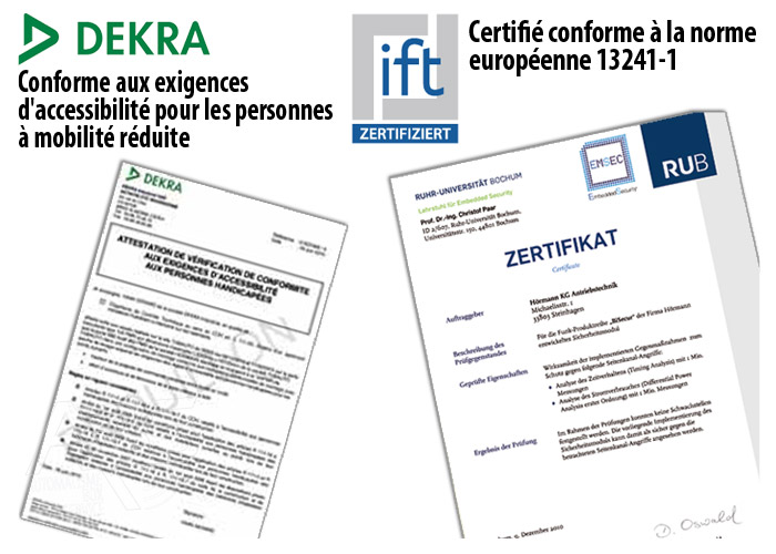 Certification Hôrmann